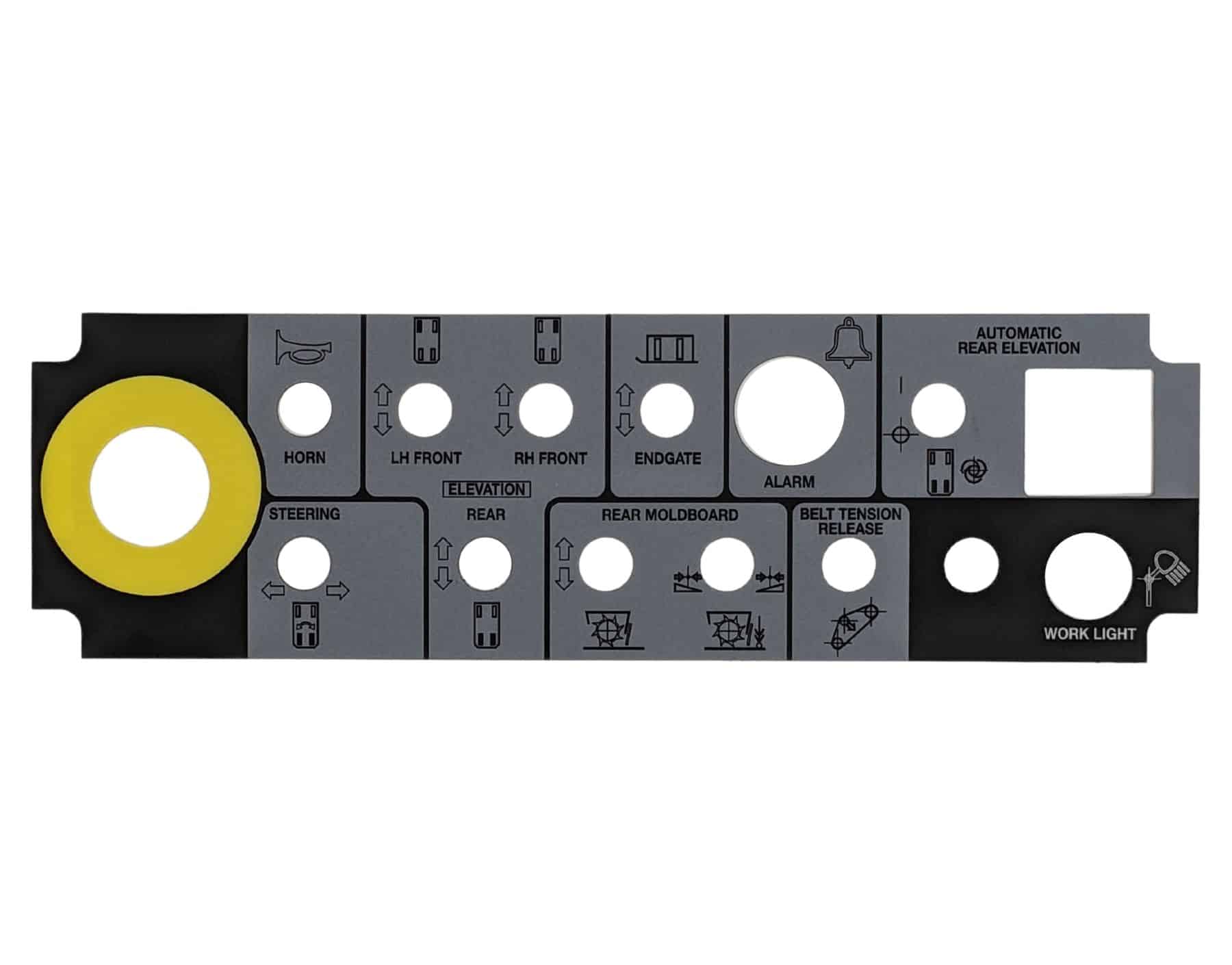 instruction panel