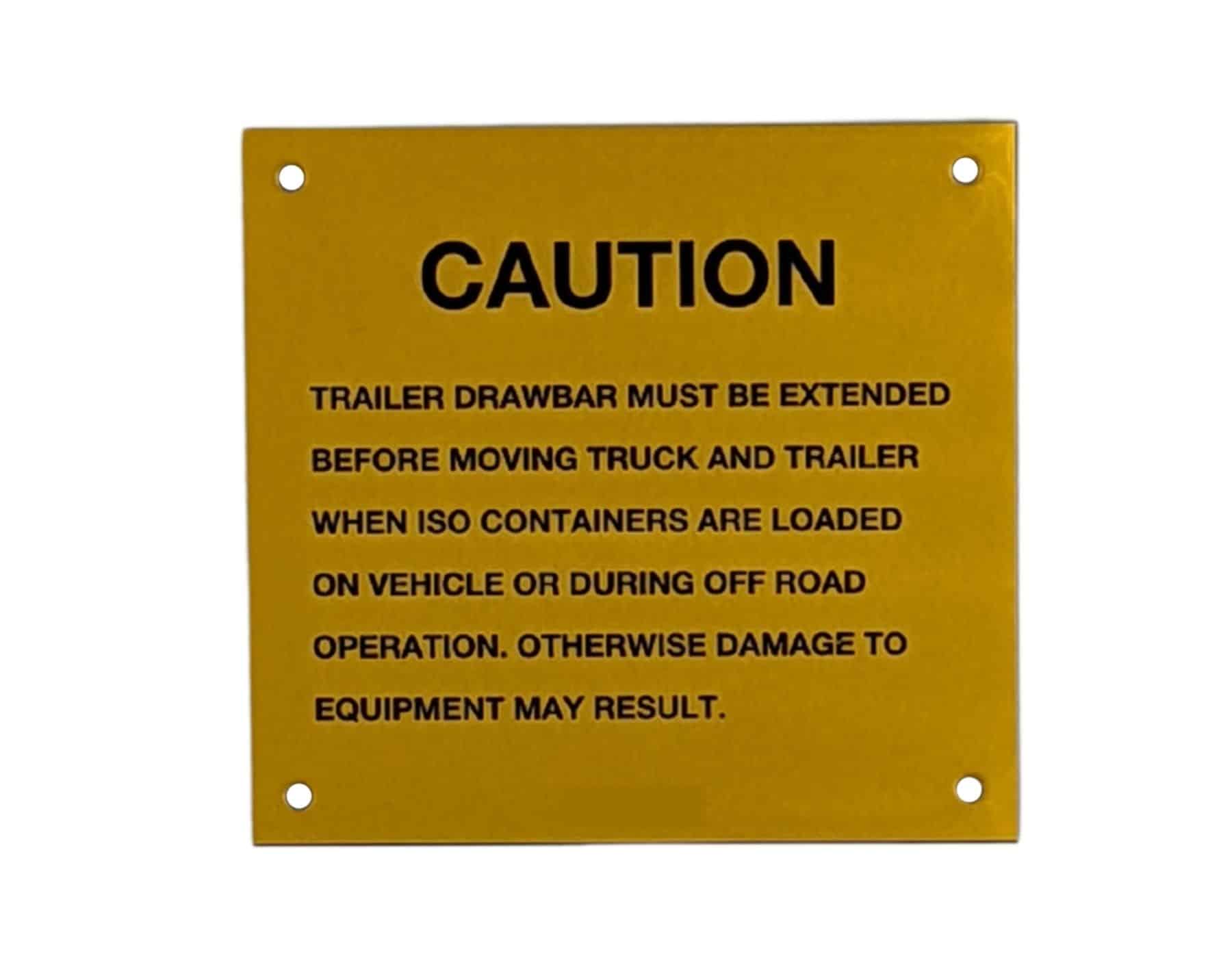 custom warning label