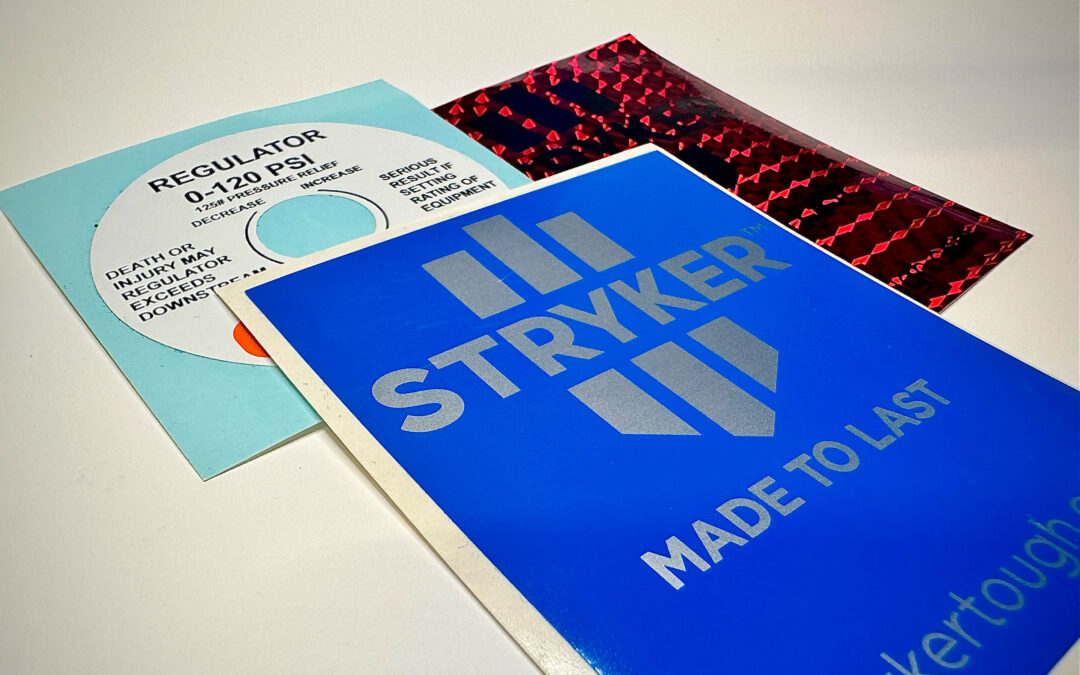 Vinyl vs Polyester Labels: Choosing the Right Material Before You Buy